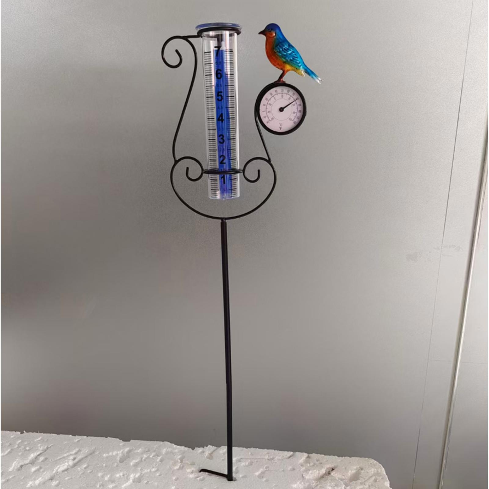 Garden Weather Station - New Outdoor Garden Rain Gauge Freeze