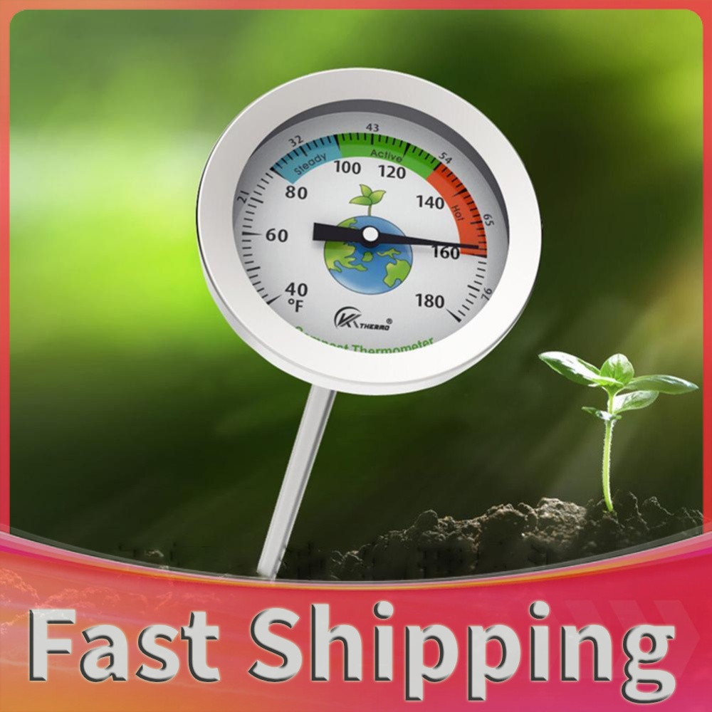 Garden Weather Station - 50cm Temperature Monitor Compost Soil Thermometer