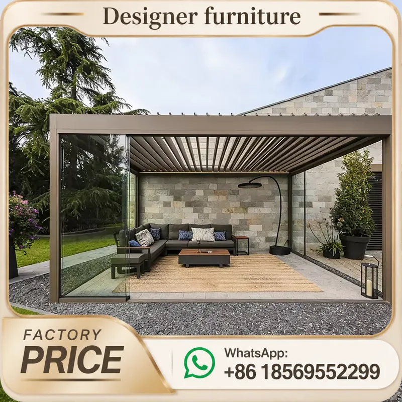 Smart Garden Electric Pergola - For Smart Electric Motorized Aluminum Louver