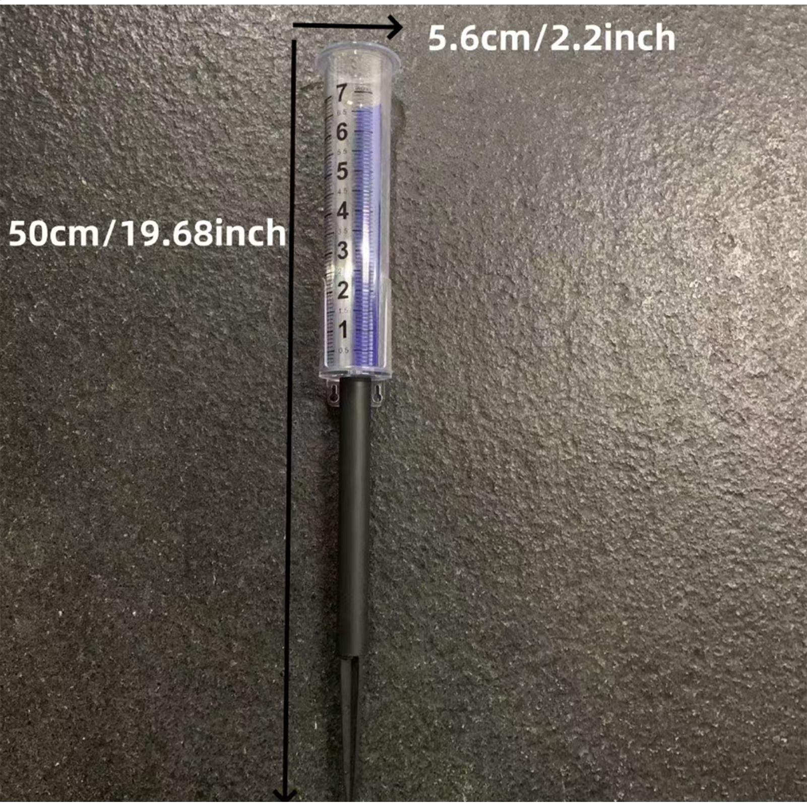 New Outdoor Garden Rain Gauge  - đánh giá và giá Garden Weather Station