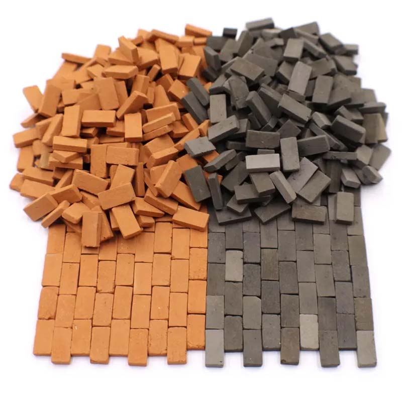 1box 50pcs Bricks in Red Grey  - đánh giá và giá Smart Garden Diy