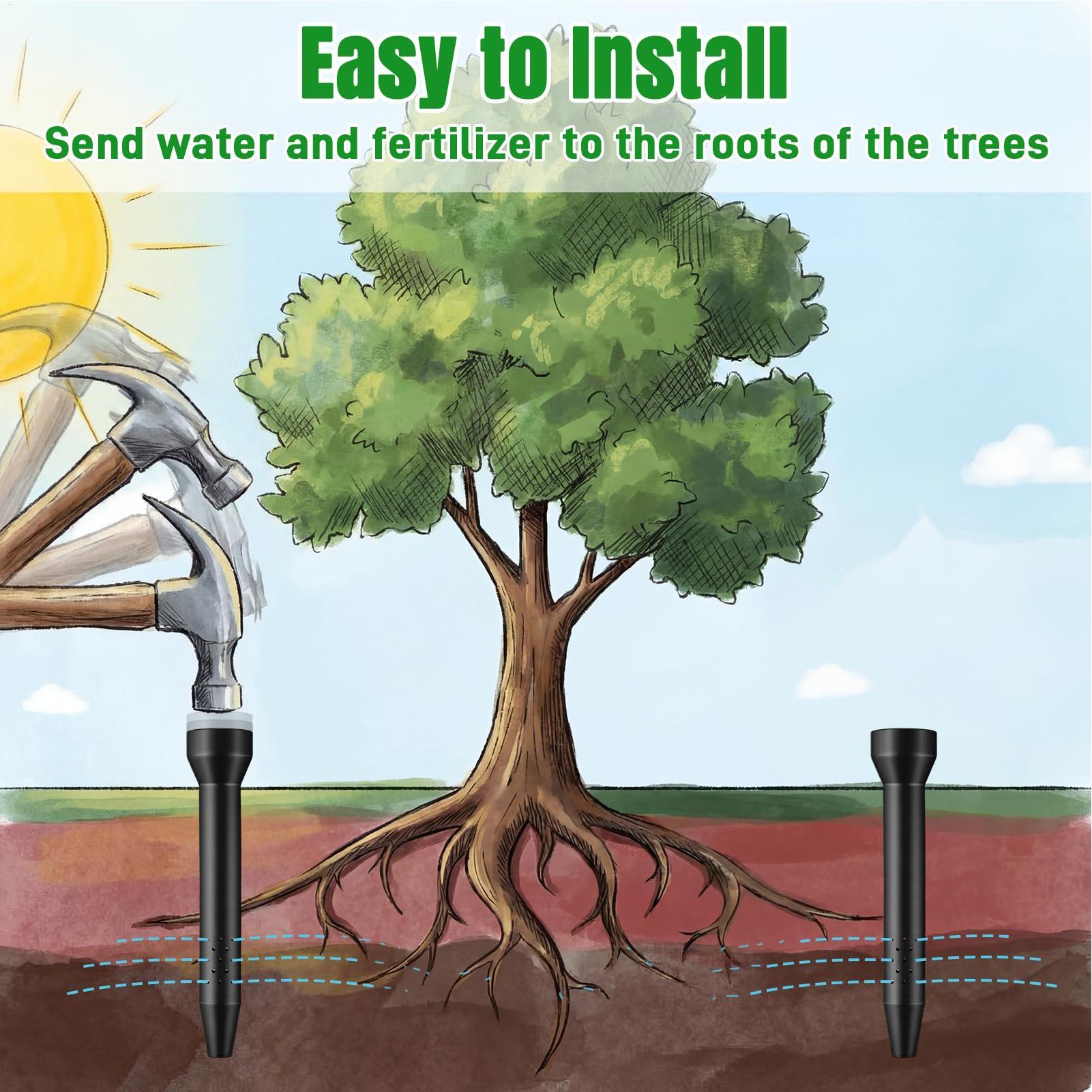 Garden Watering Spikes 3 Pack  - đánh giá và giá Smart Garden Sprinkler System