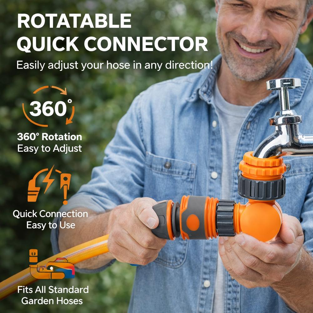 1/2Pcs garden hose connector f - đánh giá và giá Smart Garden Tap