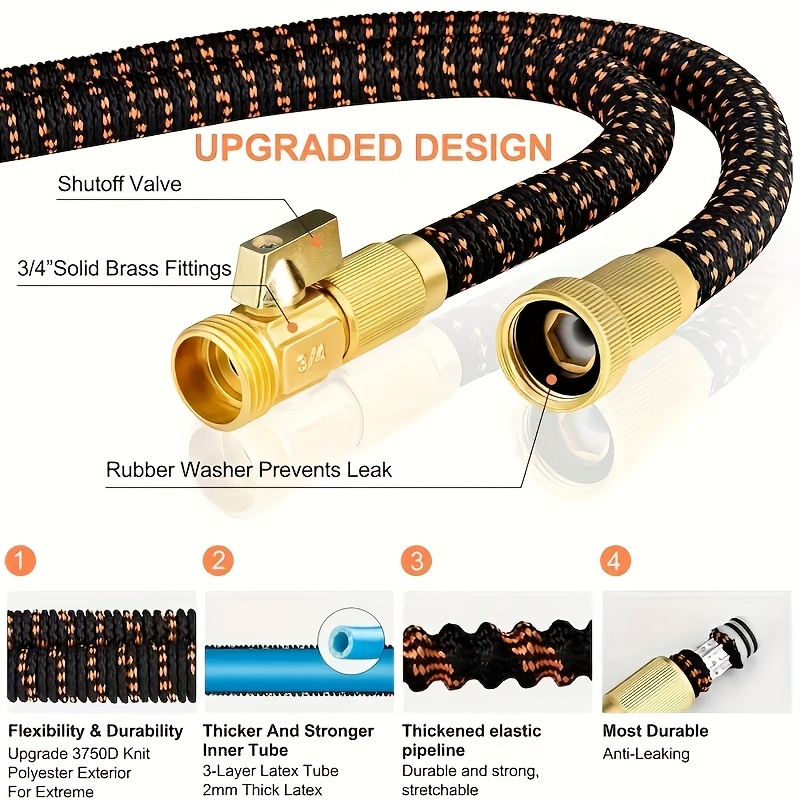 25FT-125FT Expandable Magic Ho - đánh giá và giá Smart Garden Diy