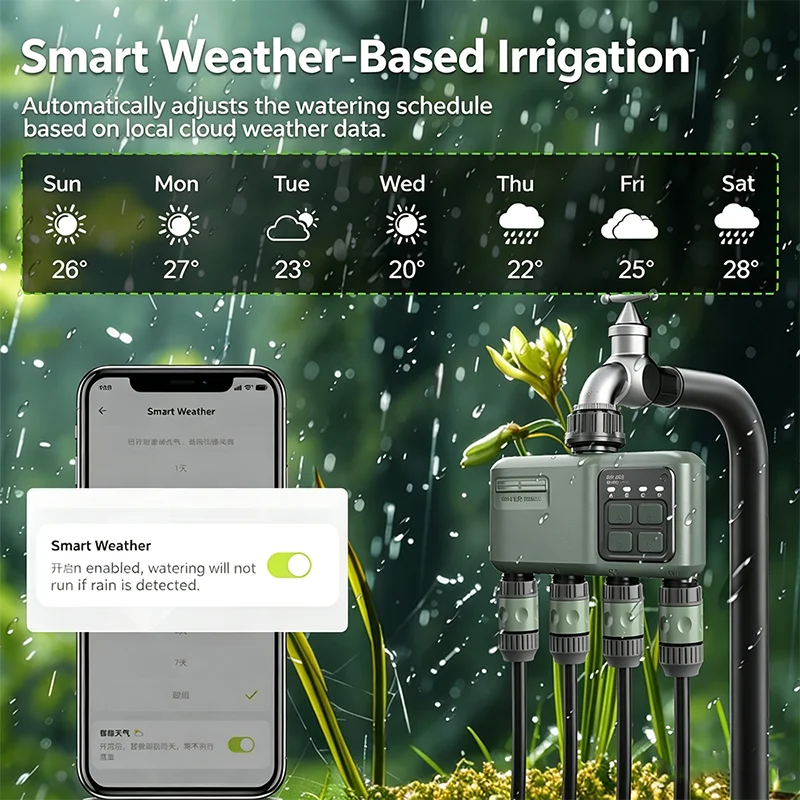 Plant Self Watering System WiF - đánh giá và giá Smart Garden Technology