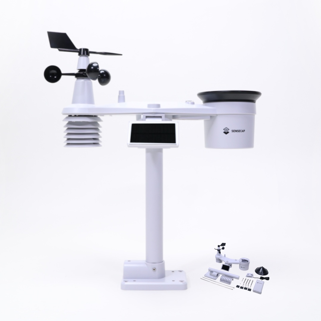 SenseCAP S2120 8-in-1 LoRaWAN  - đánh giá và giá Garden Weather Station