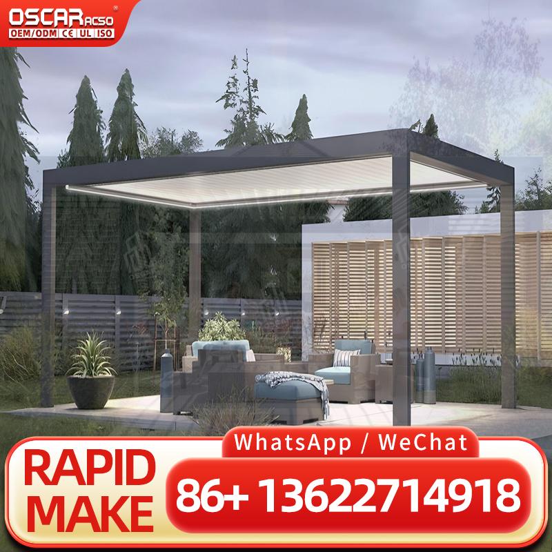 Customised Modern Foldable Wat - đánh giá và giá Smart Garden Electric Pergola
