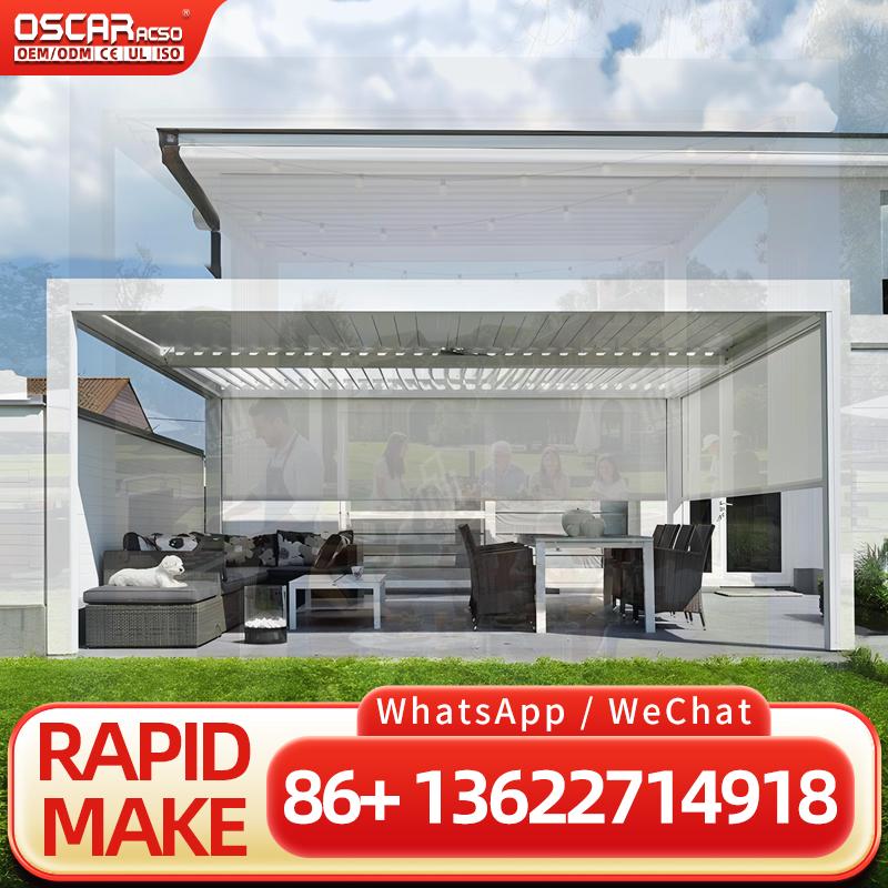 Customised Modern Foldable Wat - đánh giá và giá Smart Garden Electric Pergola