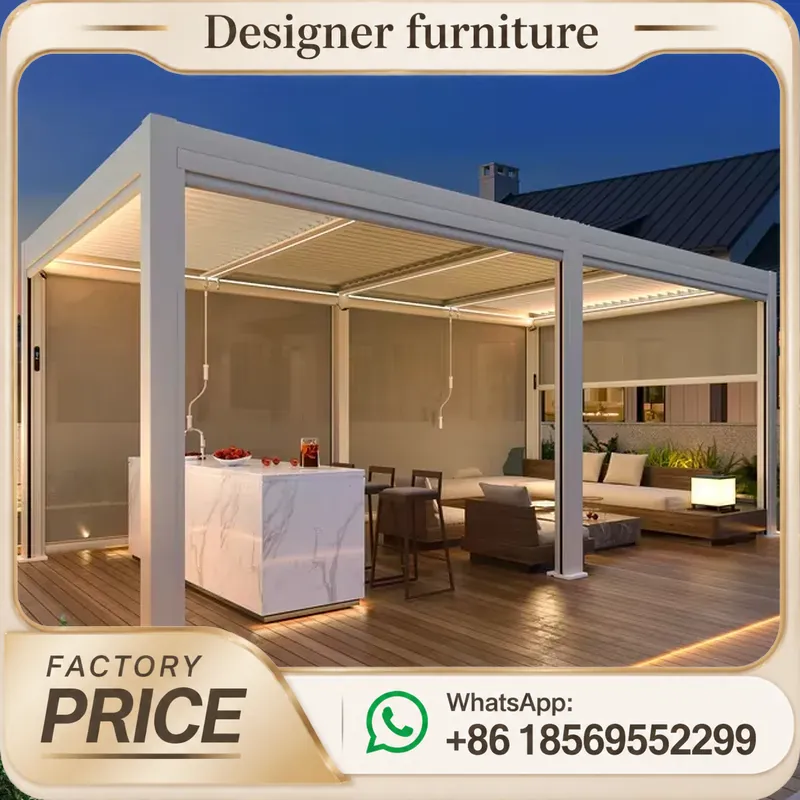 For Smart Electric Motorized A - đánh giá và giá Smart Garden Electric Pergola