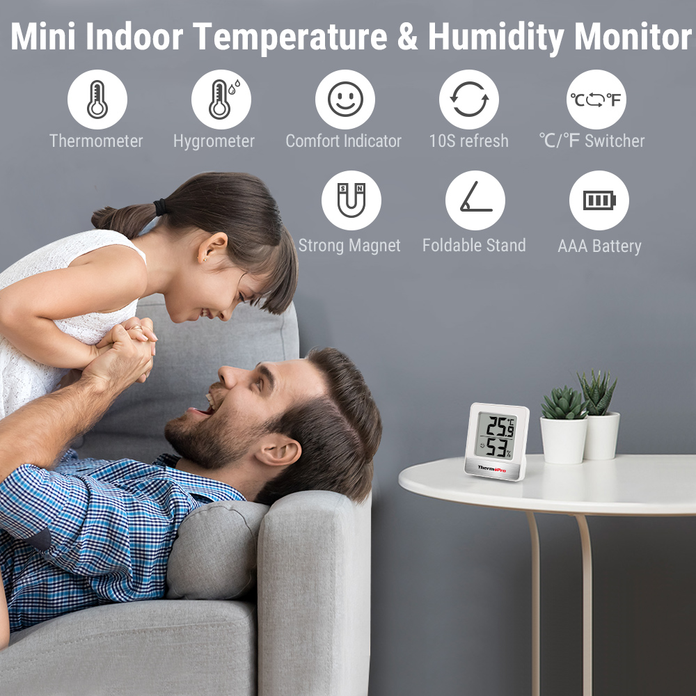 ThermoPro TP49 Mini Weather St - đánh giá và giá Garden Weather Station
