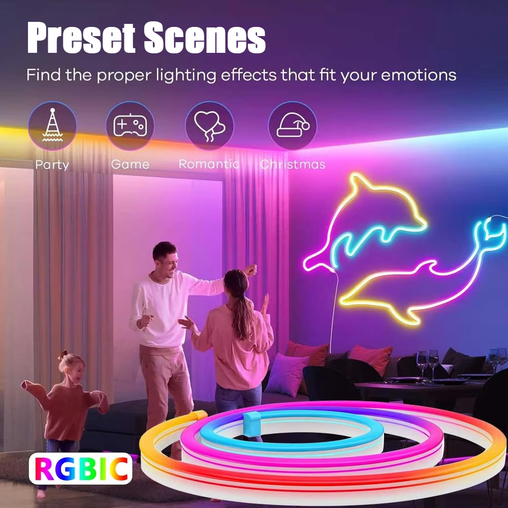 WISCOLOR 24V TUYA WIFI Neon St - đánh giá và giá Smart Garden Diy