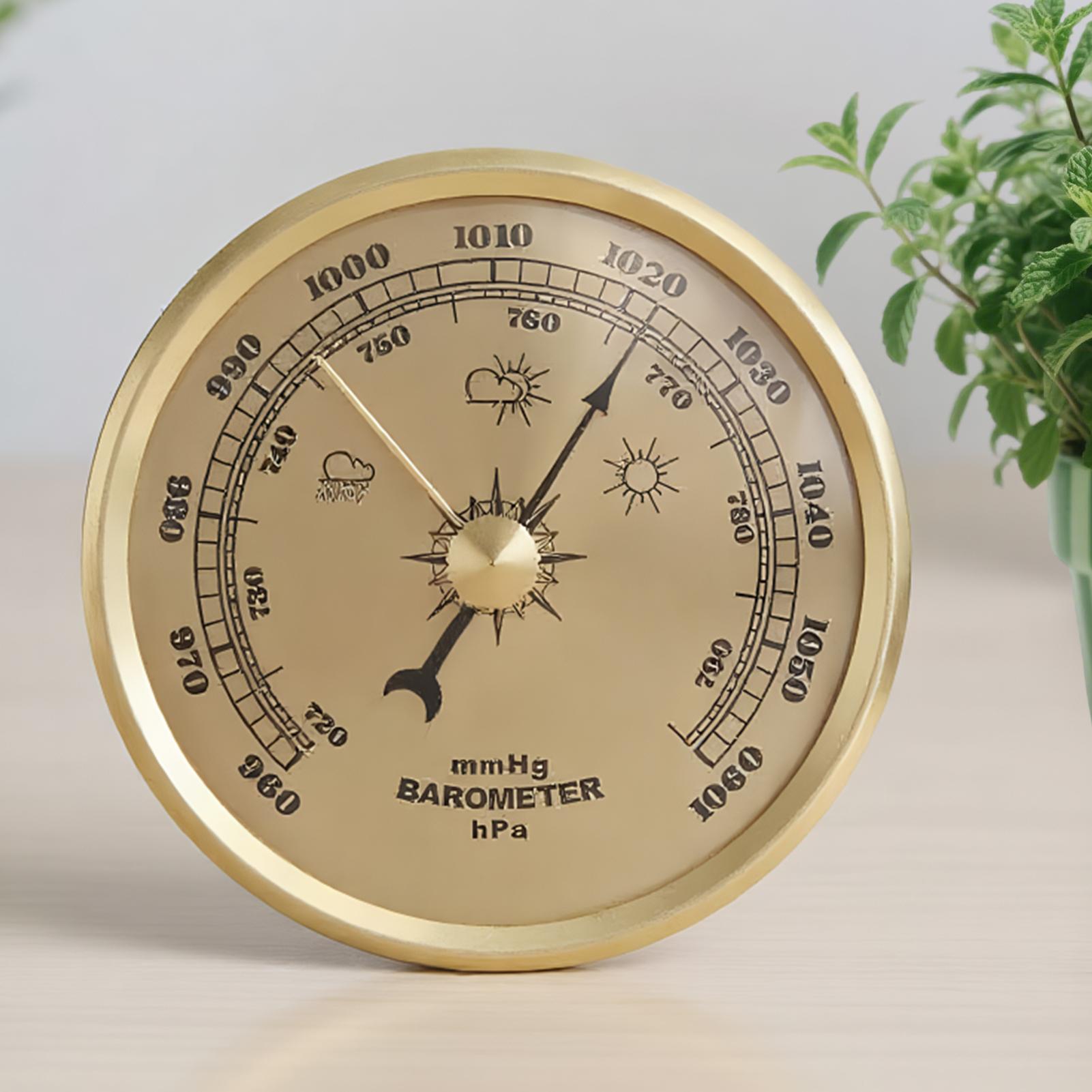 Aluminum Alloy Barometer Therm - đánh giá và giá Garden Weather Station
