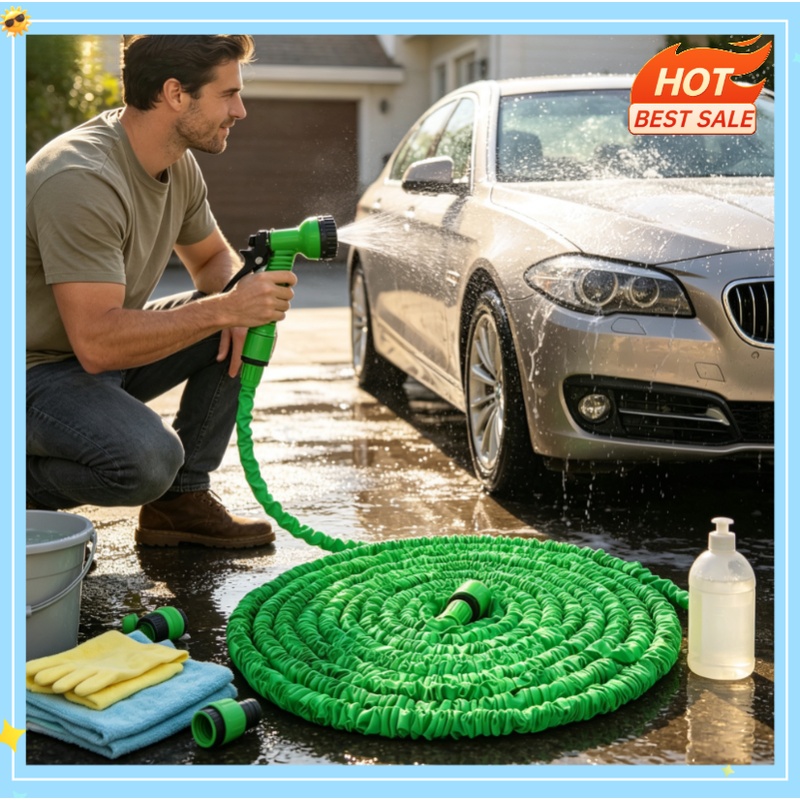 High-Pressure Car Wash Hose Ex - đánh giá và giá Smart Garden Diy