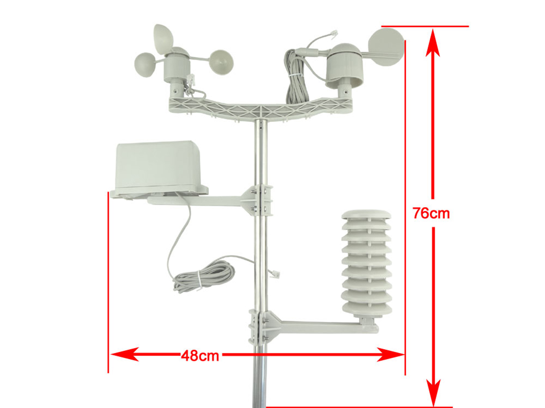 1 bộ của Phụ Tùng (đơn vị ngoà - đánh giá và giá Garden Weather Station
