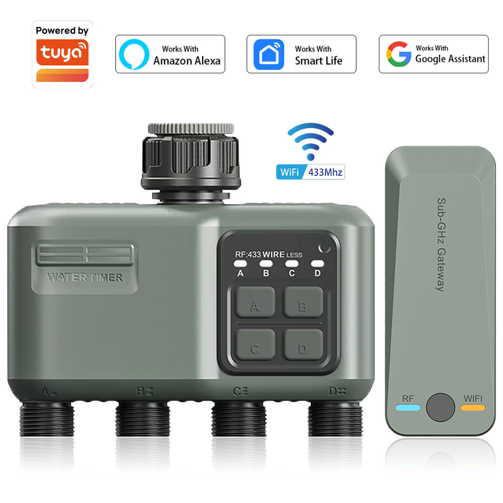 4 Outlet Programmable Water Ti - đánh giá và giá Smart Garden Technology