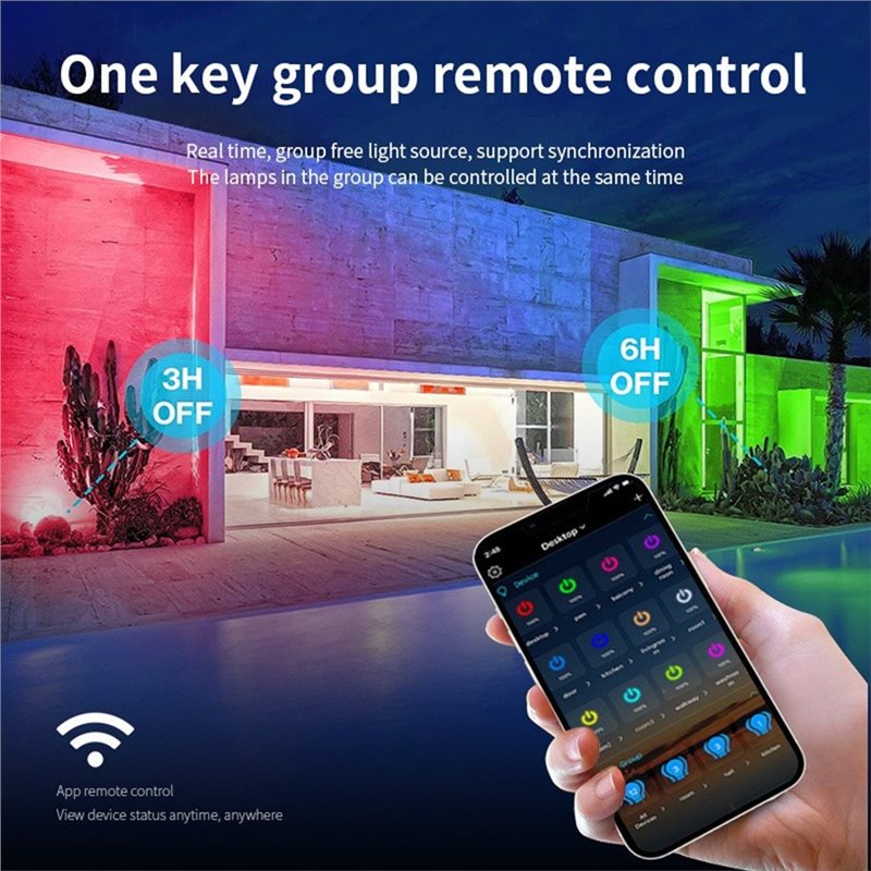 A03F-For Garden Party Wifi 100 - đánh giá và giá Smart Garden Light Controller
