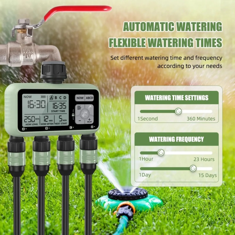 Digital Garden Watering Timer  - đánh giá và giá Smart Garden Technology