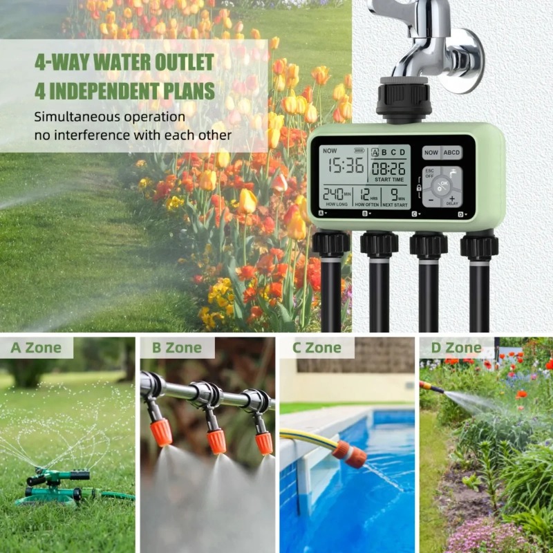 Digital Garden Watering Timer  - đánh giá và giá Smart Garden Technology